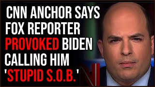 CNN Host Says Fox Reporter PROVOKED Biden Into Calling Him A 'Stupid S.O.B.'