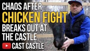Chaos After Chicken Fight Breaks Out At The Castle