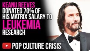 Keanu Reeves Donated 70% Of His Matrix Salary To Leukemia Research
