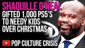 Shaquille O'Neal Gifted 1,000 PS5's And Nintendo Switches To Needy Kids Over Christmas