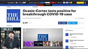 AOC Positive For COVID After Partying In Miami, CDC Director Says Vaccine Cant Prevent Transmission