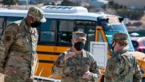 The National Guard Deploys Troops to New Mexico Schools