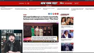 Whoopi Goldberg SUSPENDED Over INSANE WW2 Comments, Gina Carano Firing PROVES Double Standard