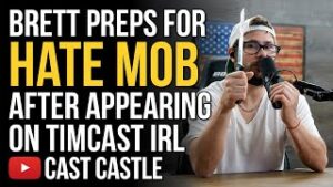 Brett Prepares For The Hate Mob After Appearing On Timcast IRL