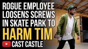 Rogue Employee Loosens Screws In Skate Park To Harm Tim