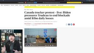 Biden Admin Offers To INTERVENE In Canadian Freedom Convoy Protest, Canada Tries FREEZING GiveSendGo