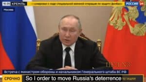 BREAKING: Putin Orders Nuclear Defenses on Alert
