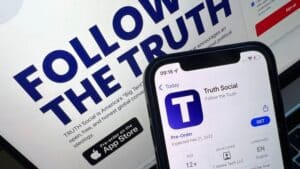 Trump's Truth Social Launches in the Apple App Store