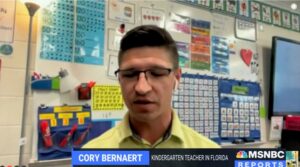 Florida Kindergarten Teacher Frets on MSNBC About Not Being Able to Talk to Students About His Boyfriend (VIDEO)
