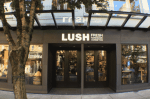 Cosmetics Retailer Lush to Install Window Displays Opposing UK Border Bill