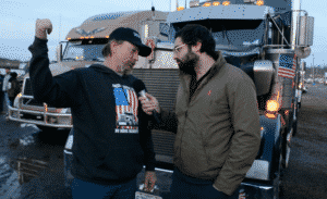 WATCH: Timcast Checks in with Trucker Convoy at Last Stop Before DC