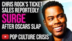 Chris Rock’s Ticket Sales Reportedly Surge After Oscars Slap