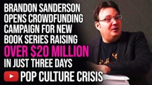 Brandon Sanderson Opens Crowdfunding Campaign For New Book Raising Over $20 Million In Days