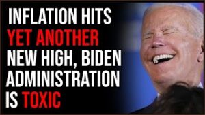 Inflation Hits YET ANOTHER Record High Milestone, The Biden Administration Is TOXIC
