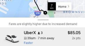 Uber and Lyft Prices Spiked Up To 3x the Standard Fare in New York City Following Subway Shooting