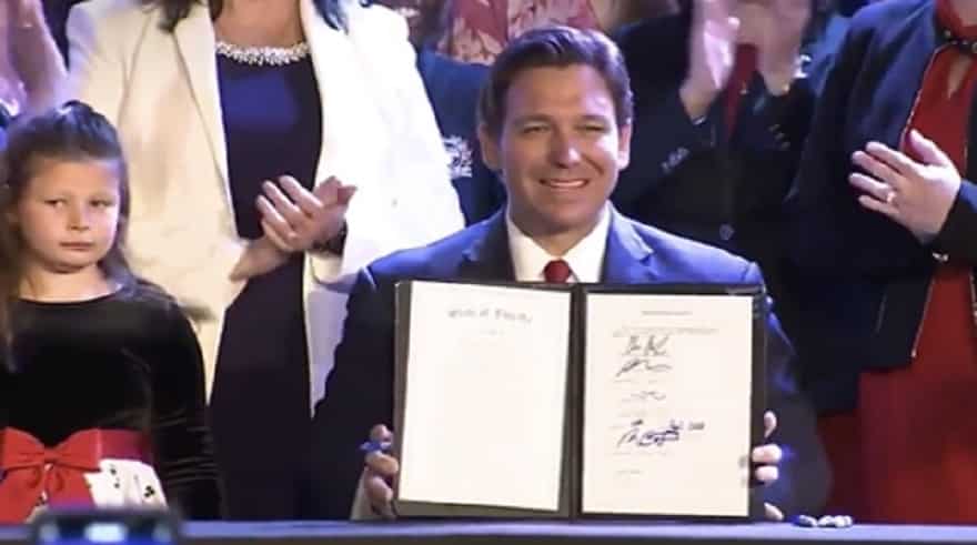 Florida Gov. Ron DeSantis Signs 15-Week Abortion Ban Into Law | TIMCAST