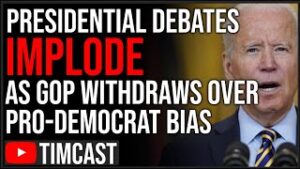 The Republican Committee Has WITHDRAWN From Presidential Debates, RNC SLAMS Forum Over Democrat Bias