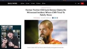 Ex-Twitter CEO Jack Dorsey Says He Watched CNN Make Fake News During BLM Riots, Jack GOES OFF