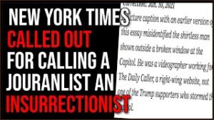 NYT Called Out For Writing Fake News About Daily Caller Journalist
