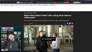 Left MELTS DOWN After Elon Musk Buys Twitter, Shaun King Deletes Account, Media Says THIS IS THE END