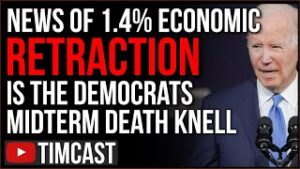 SHOCKING News of 1.4% Economic Retraction Is Democrat's Midterm DEATH KNELL, Even CNN Issues Warning