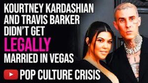 Kourtney Kardashian And Travis Barker Didn’t Get Legally Married In Vegas