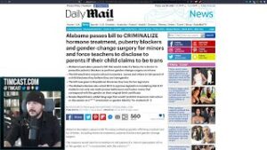 Alabama Passes Bill CRIMINALIZING Trans Kid Surgeries, Left Is FURIOUS Kids Cant Get Plastic Surgery