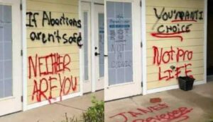 Second Pregnancy Center Vandalized in Maryland, Vandal Threatens: 'If Abortions Aren't Safe, Neither Are You'