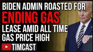 Biden Admin SLAMMED For Ending Gas Leases Amid NEW RECORD High Gas Prices, Sending $40B To Ukraine