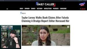 Taylor Lorenz CAUGHT Pushing HOAX, Says ITS A JOKE, Hypocrite Journalists LIVID Over Elon &quot;Doxxing&quot;