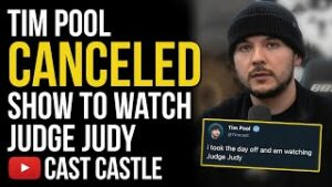 Tim Pool CANCELED Show To Watch Judge Judy