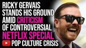 Ricky Gervais Stands His Ground Amid Criticism of His Controversial New Netflix Special