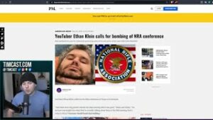 Liberal Podcaster Ethan Klein Called For Terror Attack On NRA Conference, Gets SUSPENDED On Youtube