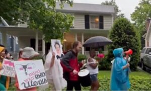 Pro-Abortion Protesters Show Up at Home of Justice Kavanaugh, Hours After Man Arrested for Failed Assassination Attempt