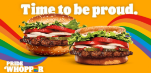 Burger King in Austria Offers 'Pride' Whopper with Two Top or Two Bottom Buns