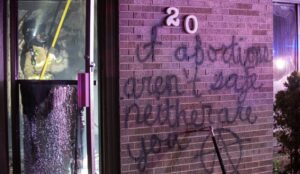 FBI Investigating Arson at Christian Pregnancy Center in Colorado That Was Vandalized With 'Jane's Revenge' Slogan