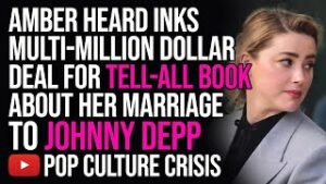 Amber Heard Inks Multi Million Dollar Deal For Tell All Book About Her Marriage to Johnny Depp