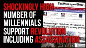 Shockingly High Number Of Millennials Support Revolution, Including ASSASSINATION