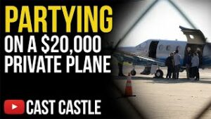 Partying On A $20,000 Private Plane
