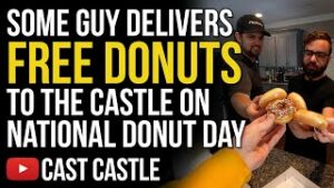 Some Guy Delivers Free Donuts To Castle For National Donut Day