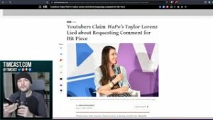 Taylor Lorenz WIGS OUT After Getting Caught Lying About Youtubers, Corporate Press IS IMPLODING