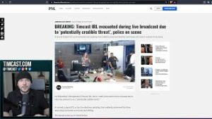 TimcastIRL SHUT DOWN Over Credible Threat, The Quartering SWATTED, Tim Pool Explains What Happened