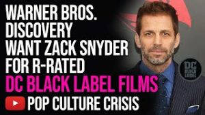 Warner Bros  Discovery Want Zack Snyder For R Rated DC Black Label Films