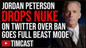 Jordan Peterson DROPS NUKE On Twitter Over Suspension Saying He'd Rather Die Then Delete The Truth
