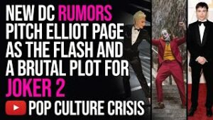 New DC Rumors Pitch Elliot Page as The Flash and a Brutal Plot For Joker Sequel