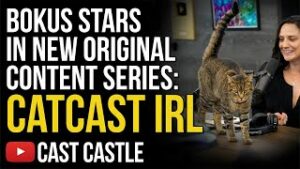 Bokus Stars In New Original Content Series CatCast IRL
