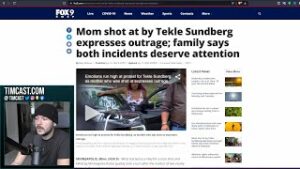 BLM HECKLE Crying Mother Who Was Nearly Killed, Good Samaritan STOPS Mass Shooting In Greenwood Ind