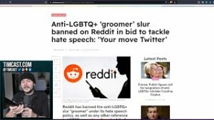 In HILARIOUS SELF OWN Pink News Says &quot;Groomer&quot; Is Anti LGBTQ, Gays Against Groomers Group Disagrees