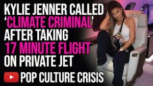 Kylie Jenner Called 'Climate Criminal' After Taking 17 Minute Flight on Private Jet