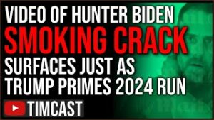SHOCKING Video Of Hunter Biden SMOKING CRACK Emerges, Trump Unveils 757 Hinting At 2024 Announcement